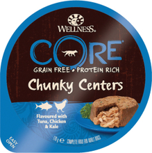 Wellness Core Chunky Centers 170 g - Hondenvoer - Tonijn&Kip&Boerenkool