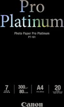 Canon PT-101 Pro Platinum photo paper 300g/m2 A4 20vel