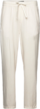 Onssinus Loose Visc Lin 0075 Pnt Cs Bottoms Trousers Casual White ONLY & SONS