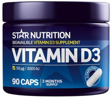 Star Nutrition Vitamin D3 - 90 kaps