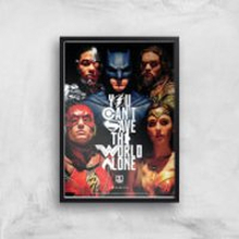 DC Justice League Giclee Art Print - A2 - Print Only