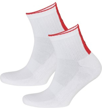 HUGO 2P Rib Logo Ankle Sock Weiß Gr 43/46