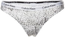 Calvin Klein Trusser Carousel Bikini Hvid/Sort bomuld X-Small Dame