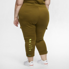 Nike Plus Size - Sportswear Swoosh Women's Polyknit Trousers - Green