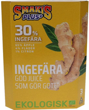 Smakis Plus Juice Ekologisk Ingefära Eko