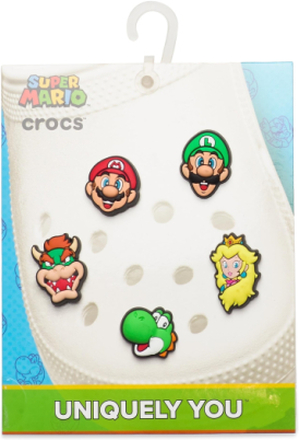 Super Mario 5 Pack Sko Accessories Multi/patterned Crocs