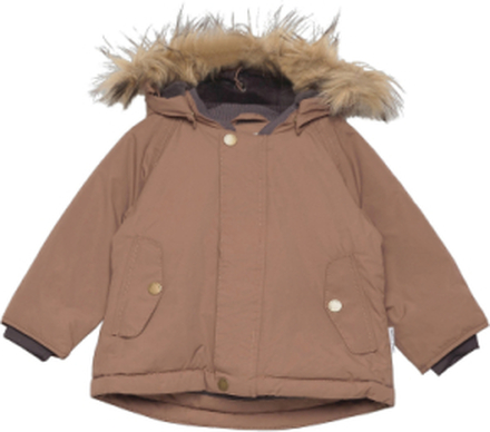 Wally Fake Fur Jacket, M Outerwear Snow/ski Clothing Snow/ski Jacket Brun Mini A Ture*Betinget Tilbud
