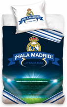 Real Madrid dekbedovertrek 140 x 200 cm multicolor