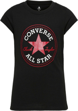 Chuck Patch Tee / Chuck Patch Tee T-shirts Short-sleeved Svart Converse*Betinget Tilbud