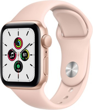 Apple Watch Se Gps, 40mm Gold Aluminium Case With Pink Sand Sport Band
