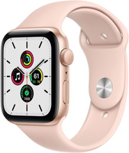 Apple Watch Se Gps, 44mm Gold Aluminium Case With Pink Sand Sport Band