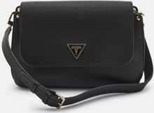 Guess Meridian Flap Crossbody Black One size