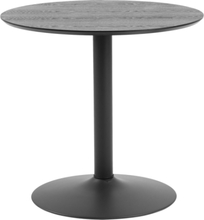 Ibiza matbord Ø80 cm - Svart/ask