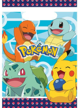 8 stk Pokémon Godteposer i Plastikk