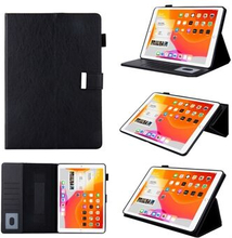 Foldbar Stand tegnebog læder tablet beskyttelsesetui til iPad Mini / Mini 2 / Mini 3 / Mini 4 / Mini