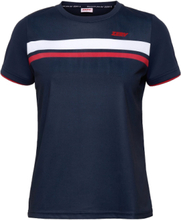 Zerv Raven Womens T-Shirt T-shirts & Tops Short-sleeved Marineblå Zerv*Betinget Tilbud