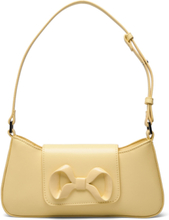 Shoulder Bag With Bow Detail Bags Top Handle Bags Yellow Mango