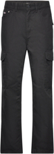 Tjm Skater Cargo Canvas Bottoms Trousers Cargo Pants Black Tommy Jeans
