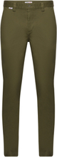 Tjm Austin Chino Bottoms Trousers Chinos Khaki Green Tommy Jeans
