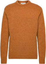 "Over D Crew-Neck Sweater Designers Knitwear Round Necks Orange Hope"