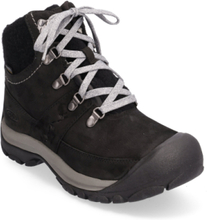 Ke Kaci Iii Winter Mid Wp W-Black-Steel Gre Shoes Wintershoes Outdoor/hiking Shoes Svart KEEN*Betinget Tilbud