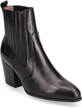 Womty Shoes Boots Ankle Boots Ankle Boots With Heel Black Wonders