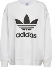 Trf Crew Sweat Sweat-shirt Genser Hvit Adidas Originals*Betinget Tilbud