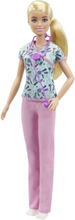 Barbie Nurse Toys Dolls & Accessories Dolls Multi/mønstret Barbie*Betinget Tilbud