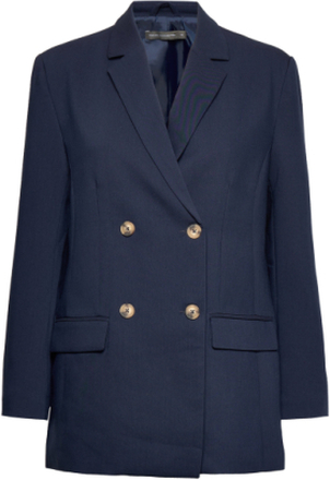 Lux-Db Blazers Double Breasted Blazers Navy French Connection