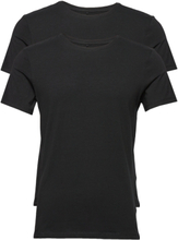 Bhdinton Crew Neck Tee 2-Pack T-shirts Short-sleeved Svart Blend*Betinget Tilbud