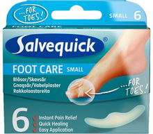 Salvequick foot care blåsor skavsår small 6st