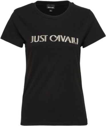 T-Shirt Tops T-shirts & Tops Short-sleeved Black Just Cavalli