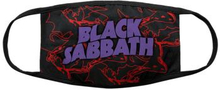 Black Sabbath: Blacksabbath Red Thunder Front Logo Face Coverings
