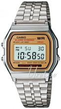 Casio A158WEA-9EF Collection Stål 36.8x33.2 mm