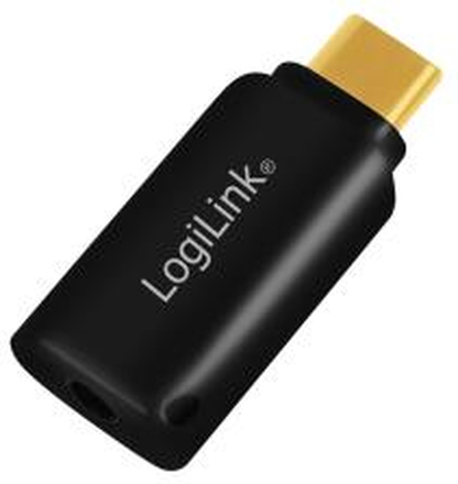 LogiLink: USB-C 3,5mm-ljudadapter m DAC
