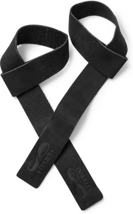 Premium Adjustable Leather Straps, justerbare drareimer i svart