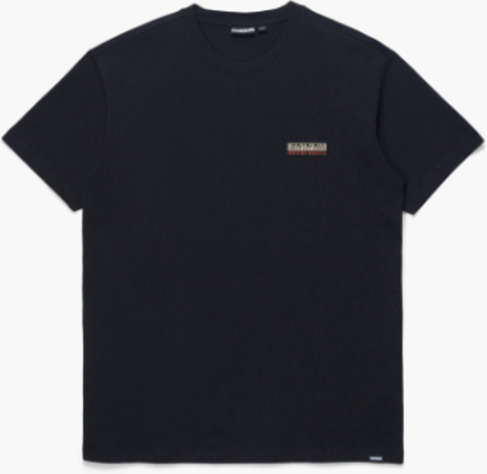 Napapijri - Sase Ss T-Shirt - Sort - XL