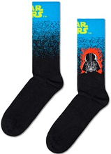 Happy socks Strømper 3P Star Wars Yoda And Vader Gift Box Svart bomull Str 41/46