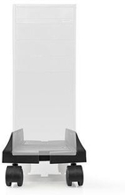 Nedis bordsställ | Fullständigt justerbar / Justerbar Bredd | 14.5 - 24.2 cm | 20 kg | Metall / Plast | Svart