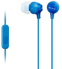 Sony Headset in-ear MDR-EX15AP Blå