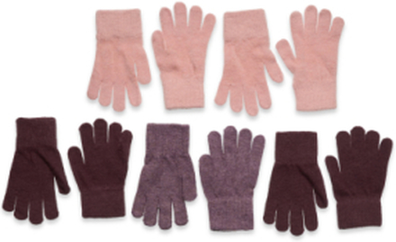 Magic Gloves 5-Pack Accessories Gloves & Mittens Gloves Multi/mønstret CeLaVi*Betinget Tilbud