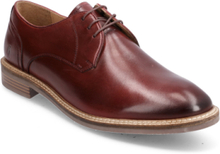 Nuvi Laceup Shoes Business Laced Shoes Burgundy Hush Puppies