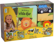 Min Lilla Safari Toys Kids Books Story Books Classic Puzzles Multi/mønstret GLOBE*Betinget Tilbud