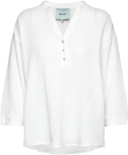 Hemma 3/4 Sleeve Blouse 1 Blouses Short-sleeved Hvit Minus*Betinget Tilbud