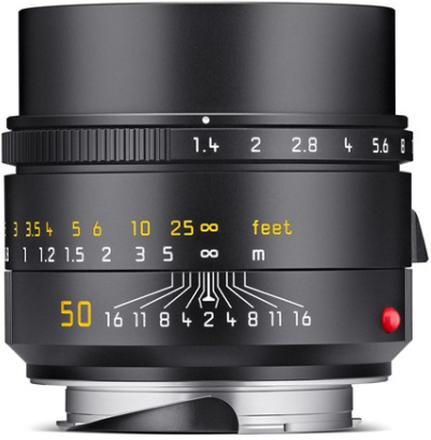 Leica Summilux-M 50 mm f/1,4 ASPH svart
