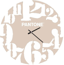 Orologio da parete design moderno Pantone sabbia Numbers