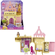 Disney Princess Belle's Castle Playset Dukkehus Toys Dolls & Accessories Doll Houses Multi/mønstret Disney Princess*Betinget Tilbud