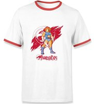 Thundercats Lion-O Red Ringer T-Shirt - White/Red - XXL - White/Red