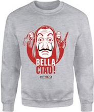 Money Heist Bella Ciao Sweatshirt - Grey - S - Grey