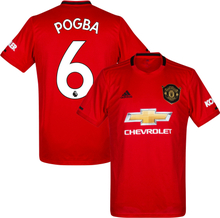 Manchester United Shirt Thuis 2019-2020 + Pogba 6 - 62